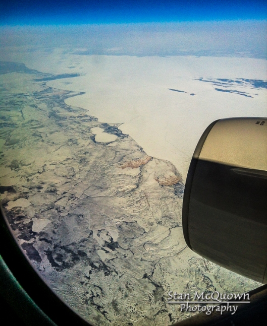 Iceland from 35,000 feet!